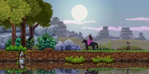 Состоялся релиз увлекательного сайд-скроллера Kingdom: New Lands