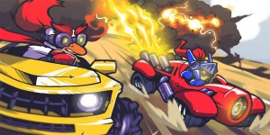 Экстремальная сайд-скроллерная гонка Road Warriors выйдет 3 августа