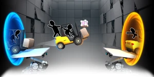 Крупный анонс от Valve подарил нам... Bridge Constructor Portal