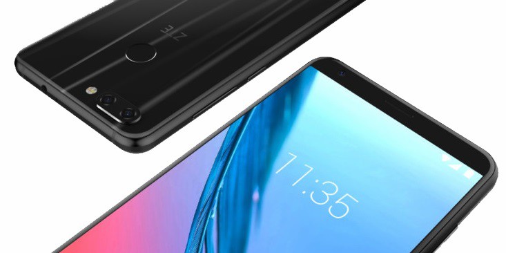 Недорогой, но стильный ZTE Blade V9 должны показать на MWC 2018
