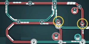 В City Cops вам предстоит ловить плохих парней с помощью сети железных дорог