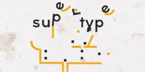 На iOS вышла оригинальная головоломка Supertype