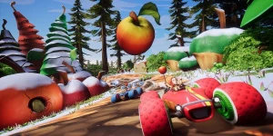 В режиме пробного запуска вышла гонка в виртуальной реальности All-Star Fruit Racing VR