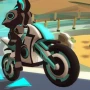 Мотогонки с видом сбоку Gravity Rider: Space Bike Racing Game Online стали доступны в Google Play