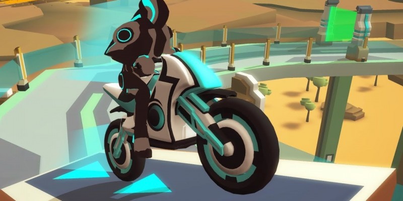 Мотогонки с видом сбоку Gravity Rider: Space Bike Racing Game Online стали доступны в Google Play