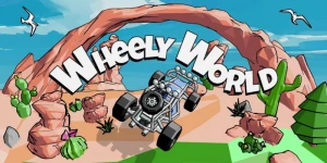 Wheely World - оригинальный раннер, в котором нужно постоянно бежать по кругу