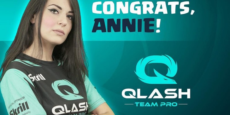 Команда QLASH пополнила свой состав Clash Royale новым игроком