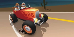 Авторы Silly Walks выпустили интересную гонку Great Race - Route 66 на iOS