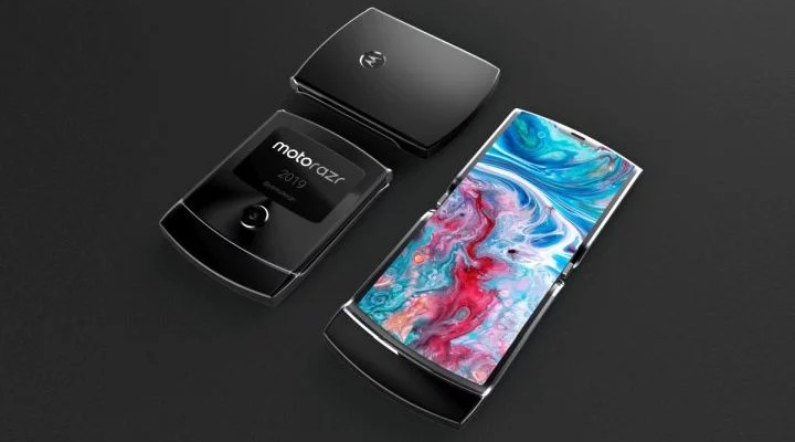 Концепт-рендеры новой раскладушки Motorola RAZR со сгибаемым дисплеем 