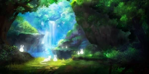 На мобильных вышел сказочный платформер Wenjia, визуально напоминающий Ori and the Blind Forest