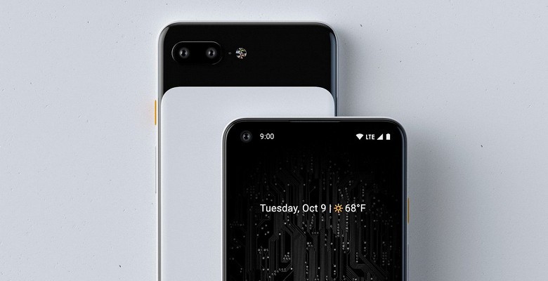 Новые качественные рендеры Google Pixel 4 с камерой в дисплее и минимальными рамками