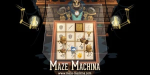Позже в этом году выйдет стильная пошаговая головоломка Maze Machina от авторов Card Thief