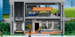 Состоялся релиз LEGO Tower — игры о строительстве и управлении собственным небоскребом