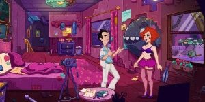 На iOS вышел эротический point-and-click квест Larry - Wet Dreams Don't Dry