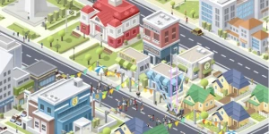 Для Pocket City выйдет крупное обновление с регионами, политиками и другим
