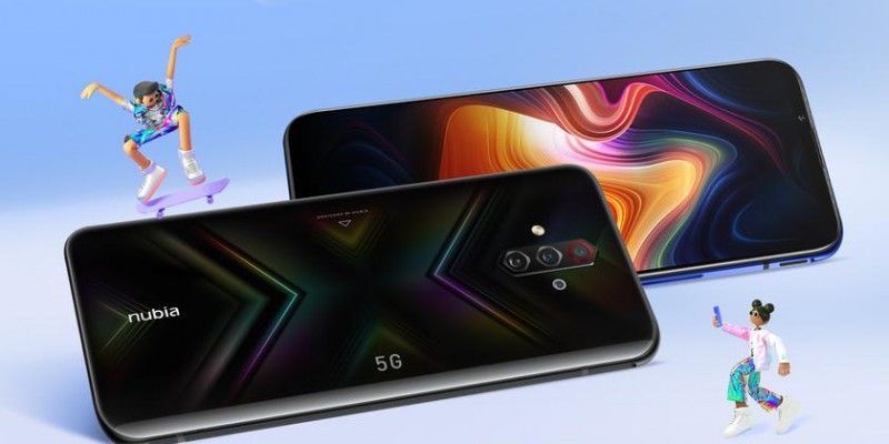 Представлен игровой nubia Play: Snapdragon 765G, 144 Гц и сенсорные триггеры на гранях