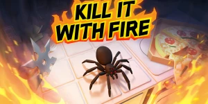 В августе пауки и дом сгорят дотла в безумном симуляторе Kill It With Fire