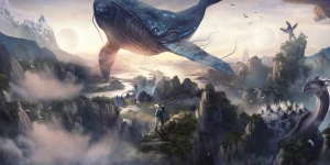 Tencent Mobile выпустила MMO Fancy World в Китае: голубые киты и бесшовный мир