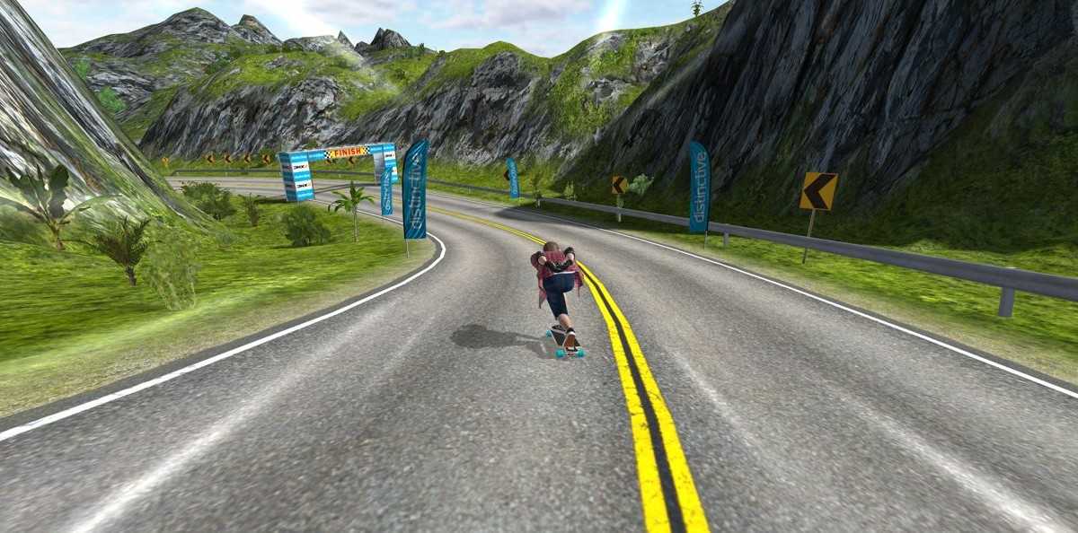 Состоялся пробный запуск Downhill Xtreme 2: высокие скорости и спидборды