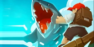 Состоялся релиз Epic Raft: Отбиваемся от акулы-зомби и выживаем на плоту