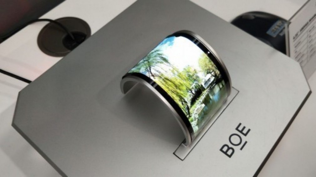 Компания BOE демонстрирует прототип гибкого дисплея раскладывающегося на 360°
