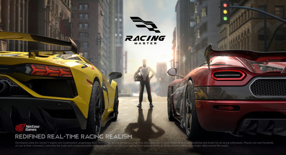 NetEase и Codemasters анонсировали Racing Master: крутые гонки на спорткарах для Андроид и IOS