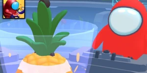 Готовим пищу и кормим жертв из Among Us в аркадной игре Food Master: Best Impasta!