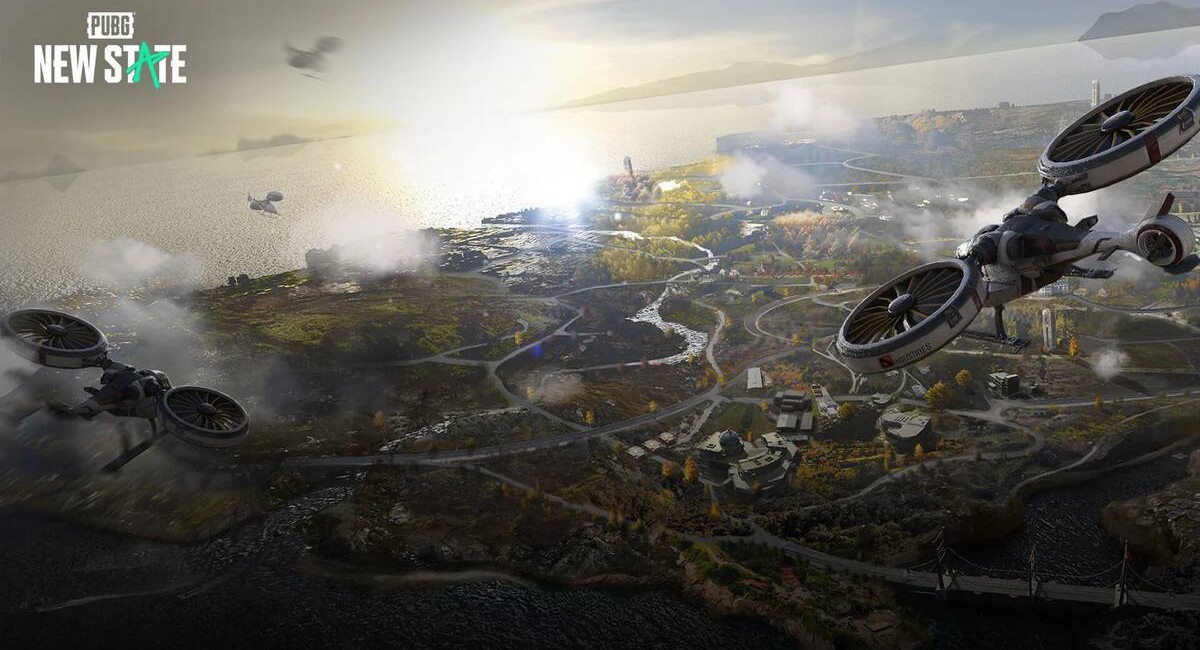 Показали новый трейлер PUBG: New State с главными точками высадки