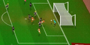 Пиксельный футбол Retro Goal по типу FIFA и PES вышел на iOS, Android выпустят позже