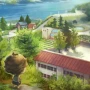 Японская мобильная игра Summer Story вышла в России, помогаем местным жителям и чилим