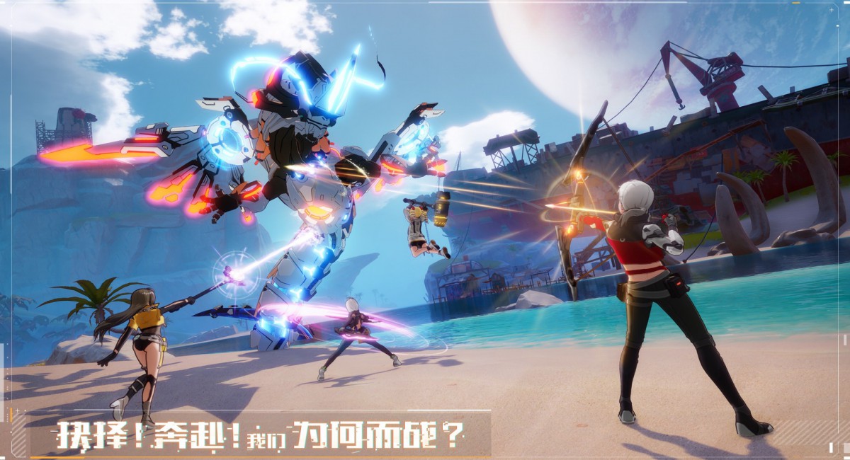 В Китае началось небольшое ЗБТ Tower of Fantasy, сервера уже успели упасть