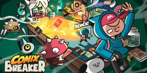 Comix Breaker: Сражаемся с вооружёнными пончиками в мультяшной аркаде