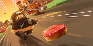 Ninja Chowdown: Раннер с пухлым ниндзя перенесут на Андроид