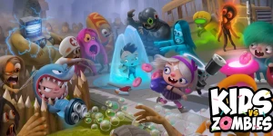 Kids vs Zombies: Donuts Brawl чем-то напоминает Psychonauts