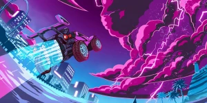 Поиграли в Rocket League Sideswipe и это стоящий проект