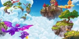 Восстанавливаем острова в мультяшной игре Merge Animal Land