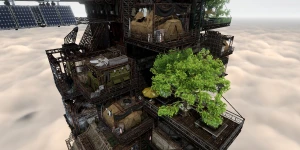 В Cloud Exiles можно будет строить город, достающий до небес