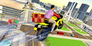 Bicycle Pizza Delivery — симулятор доставщика пиццы на Андроид