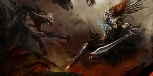 Idle Berserker — мрачный слешер с кровью и демонами