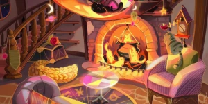 Campfire Cat Cafe — милая аркада про котов и других зверей в лагере на природе
