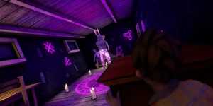 Поиграли в инди-страшилку Horror Tale про маньяка в маске кролика