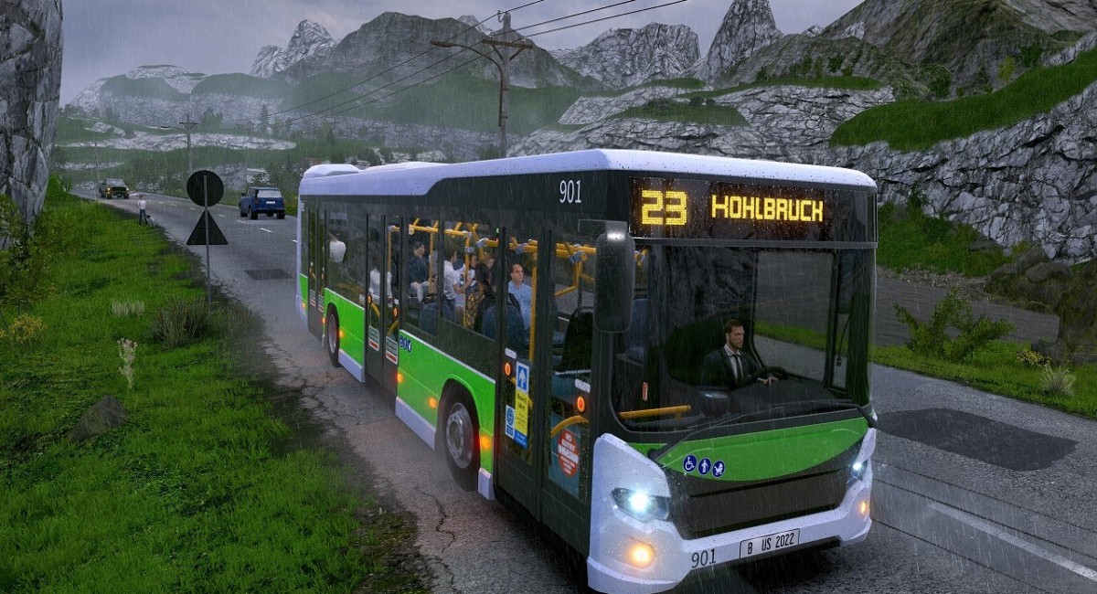 Bus Simulator 2023 позволяет водить автобус в мультиплеере