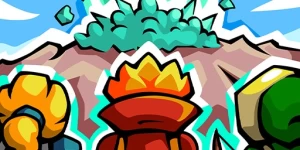 В бета-версии Stagelands надо стрелять во врагов из башни