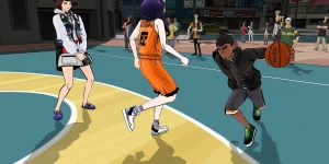 Basketball 1V1 предлагает простое управление и короткие матчи
