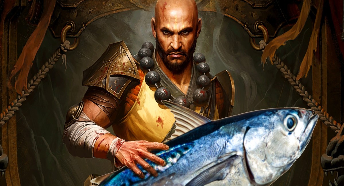 Теперь игроки Diablo Immortal могут вместо критики ловить рыбу