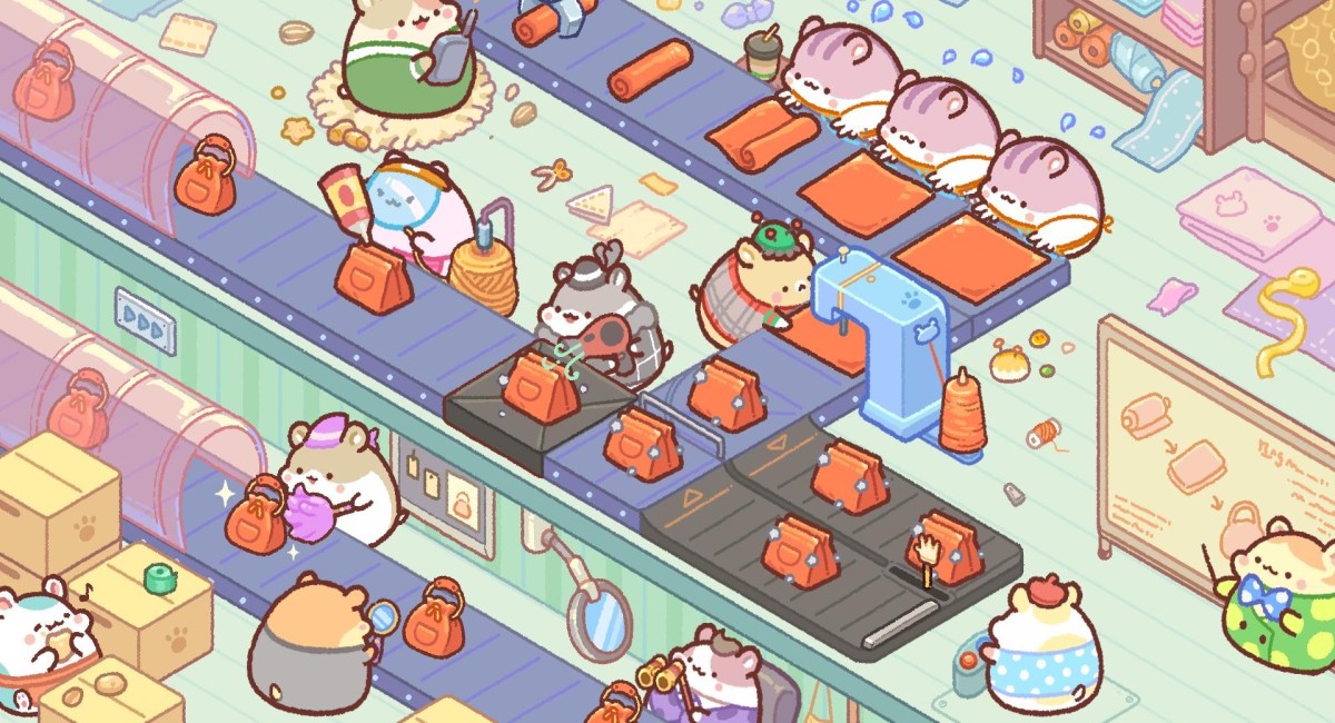 Hamster Bag Factory: Игра про хомяков, делающих сумки