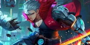 Персонажи Marginal Hunter сражаются на световых мечах