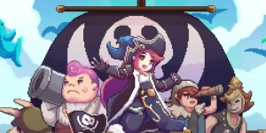 Hurly Burly Pirates: Помогите Дженни Сильвер стать королевой пиратов