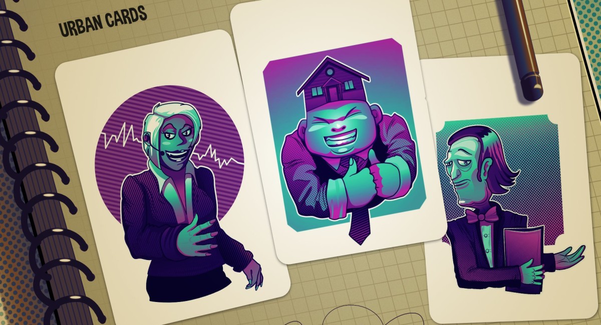 Карточная игра Urban Cards про бизнесменов-акул появилась на iPad