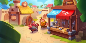 Игроки Fatty Fight участвуют в PvP боях «толстяков»